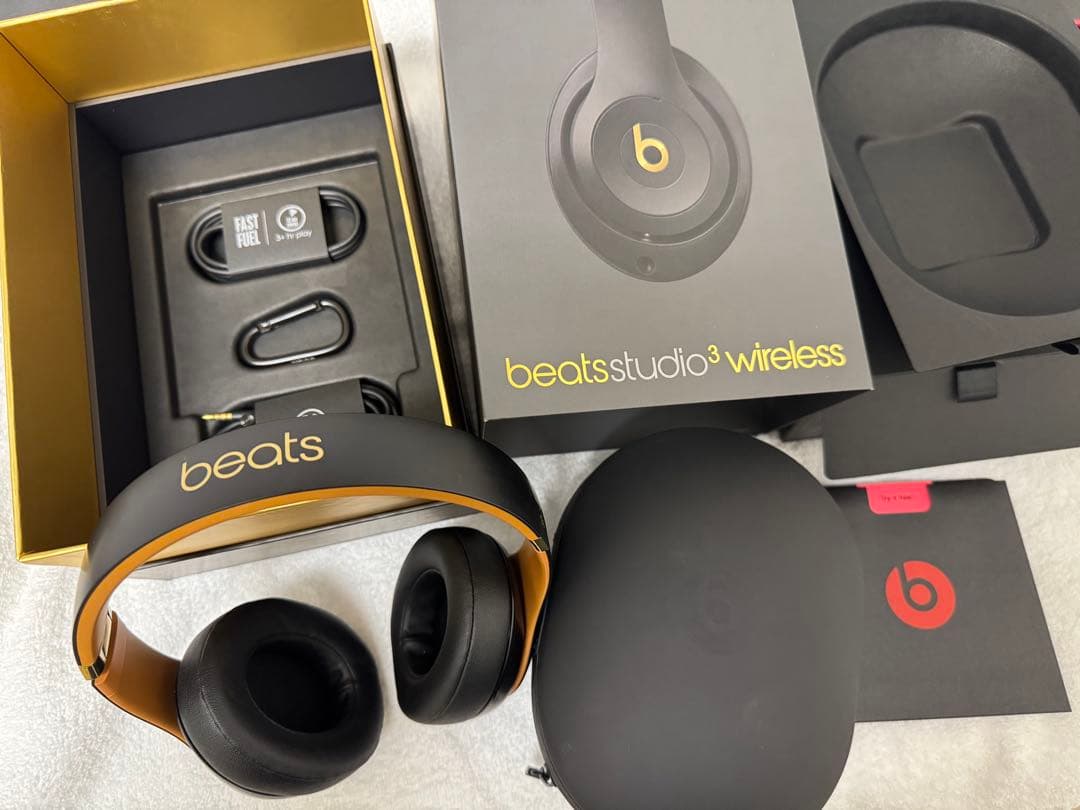 【美品】Beats Studio3 Wireless ミッドナイトブラック