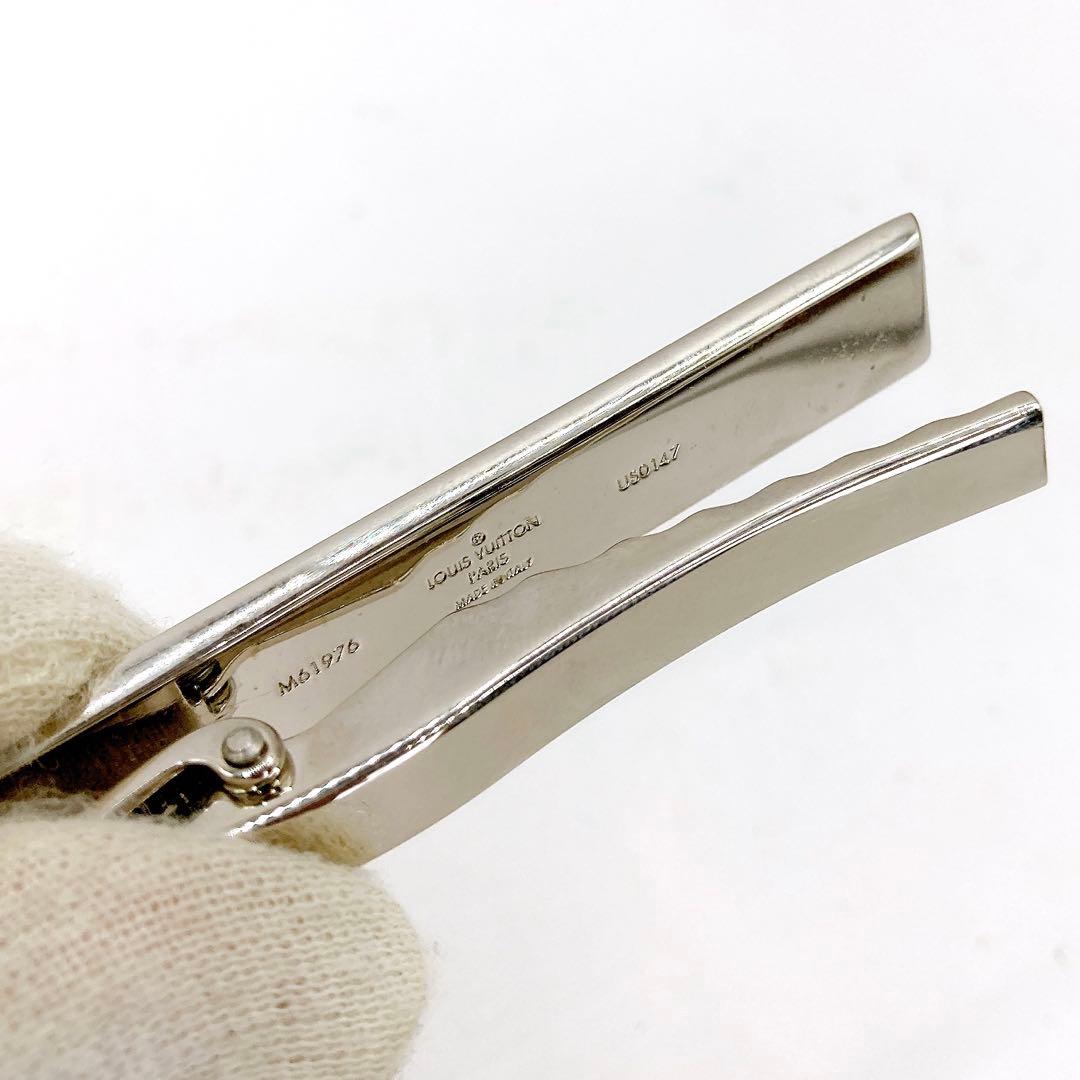 極美品✨ルイヴィトン　パンス　クラヴァット ダミエ　タイピン　M61976