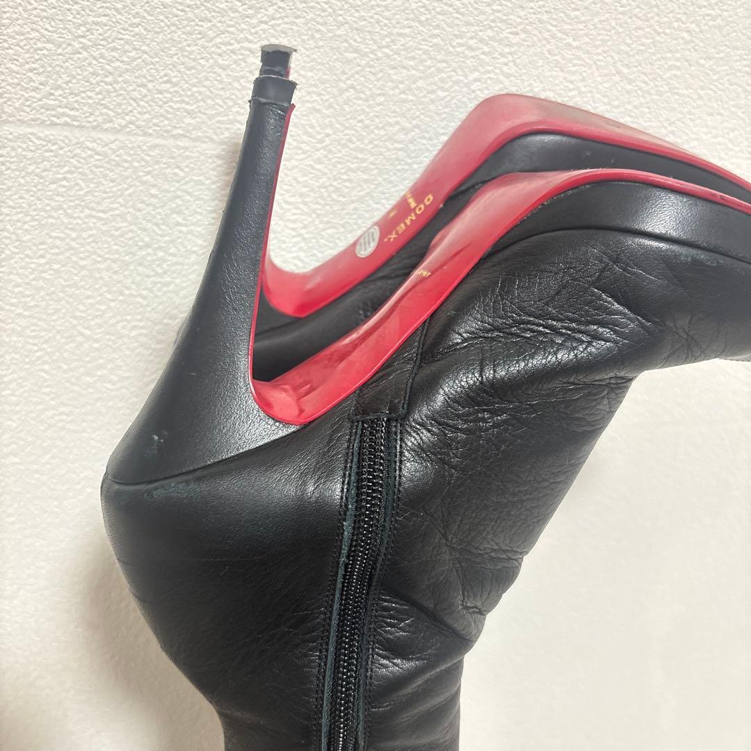 COMEX ニーハイブーツ レッドソール 13cmヒール コメックス