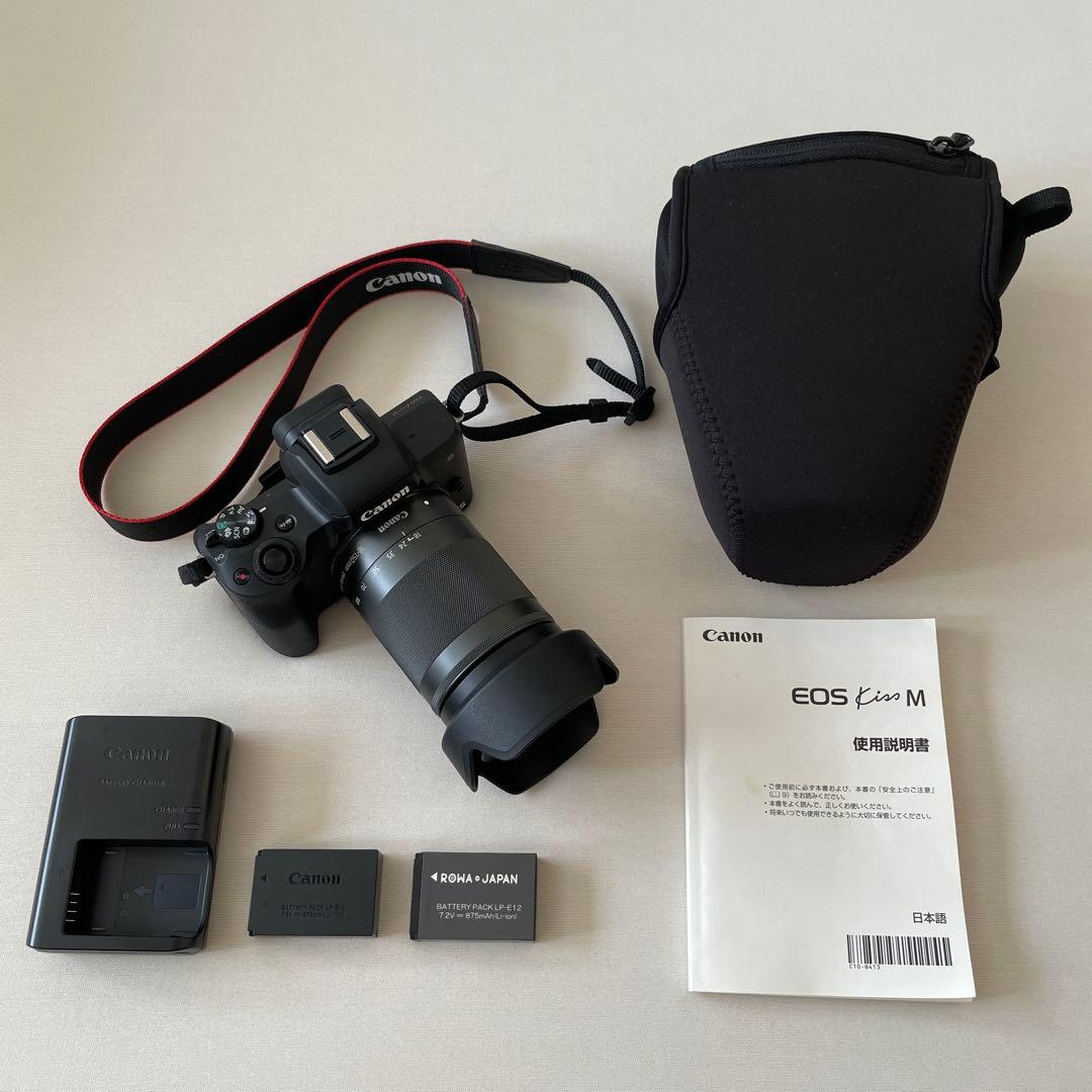 Canon EOS Kiss M EF-M18-150 デジタル一眼カメラセット