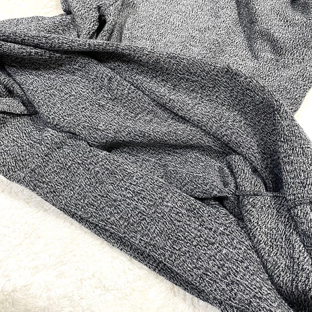 CHANEL シャネル ココボタン ウール ニット ワンピース グレー 36