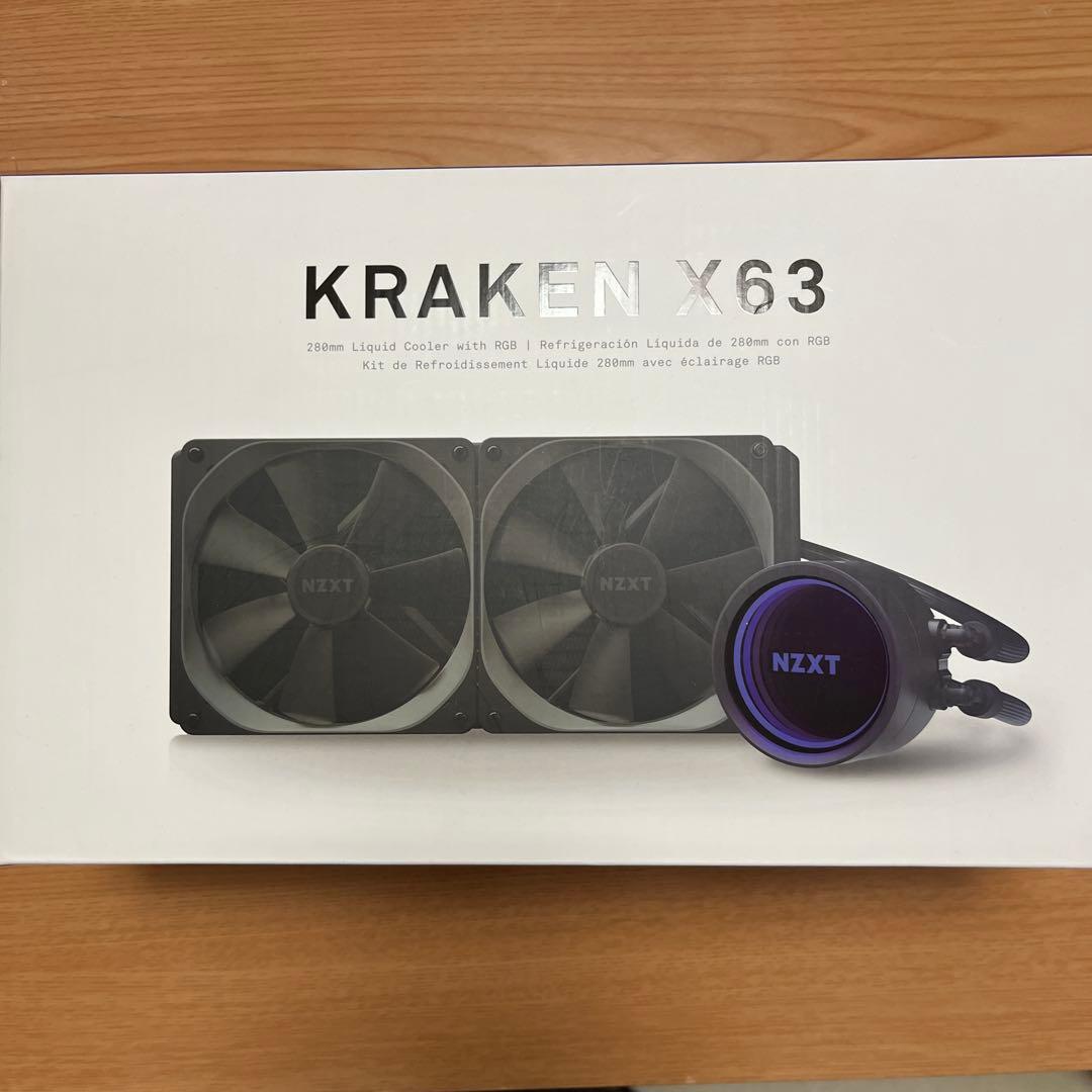 NZXT KRAKEN X63 280mm液体クーラー