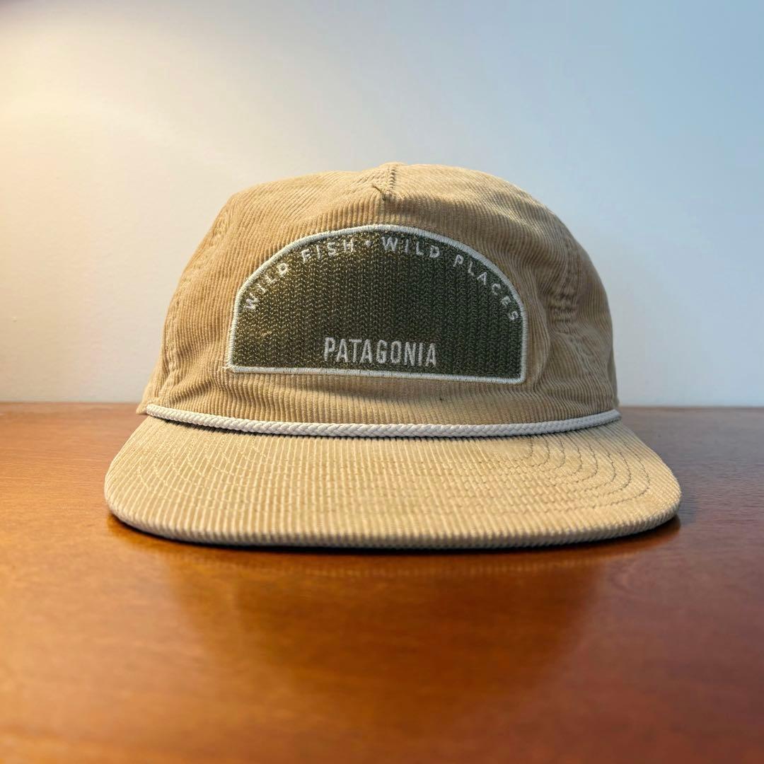 patagonia 21ss Fly catcher Hatコーデュロイキャップ