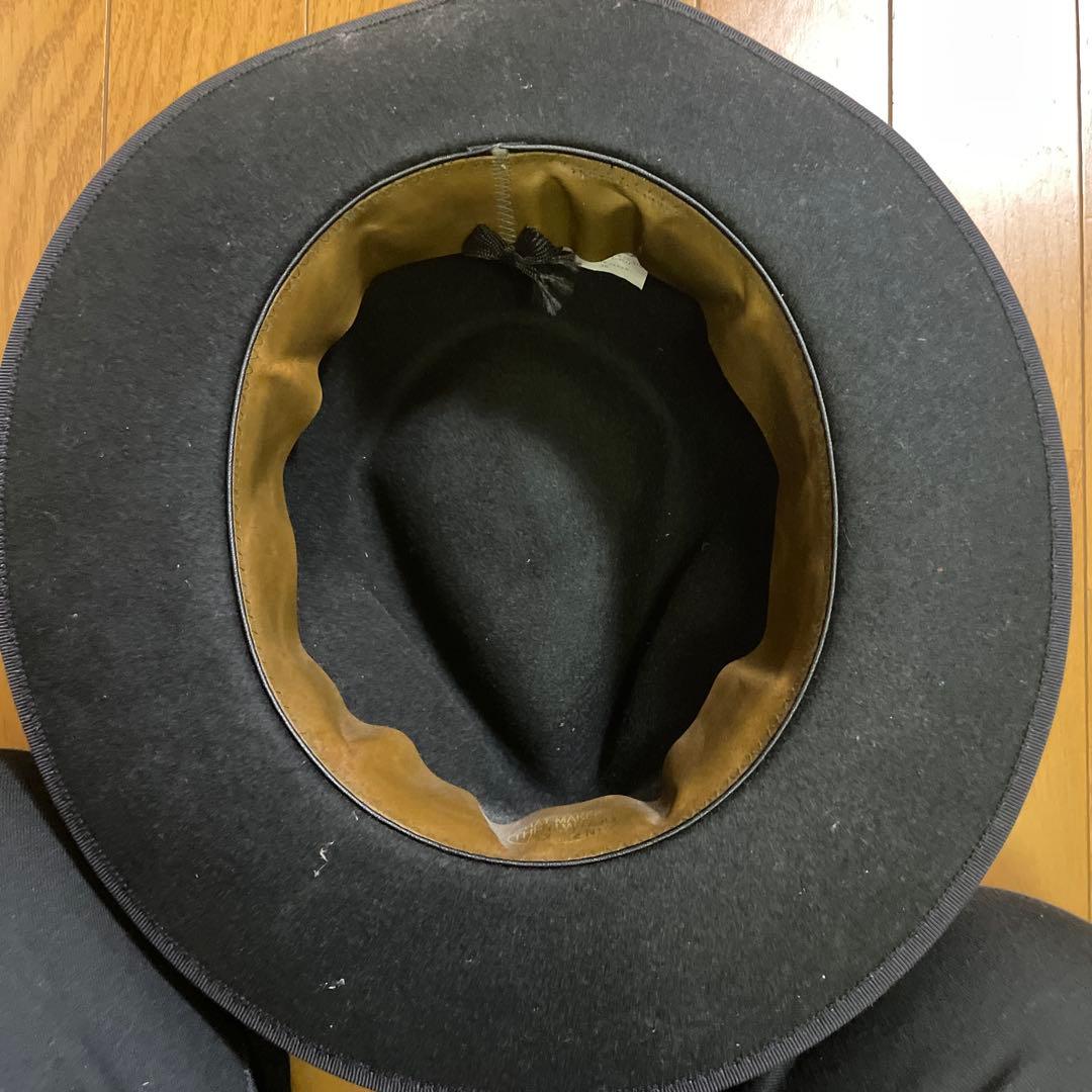 THE H.W. DOG CO. ブラックフェルトハット