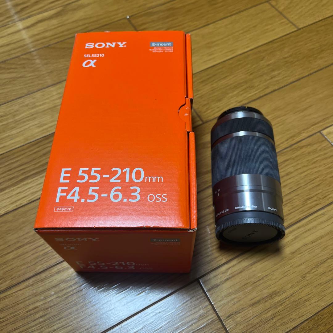 SONY E 55-210mm F4.5-6.3 OSS ズームレンズ