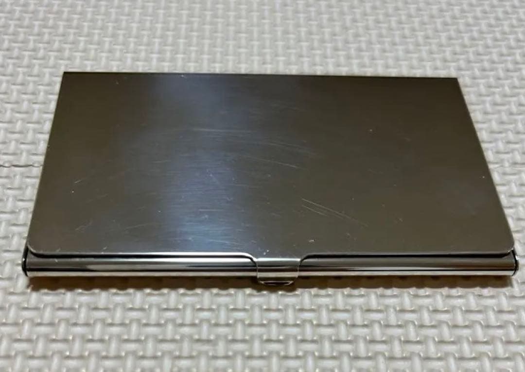 ティファニー　名刺入れ　カードケース　シルバー