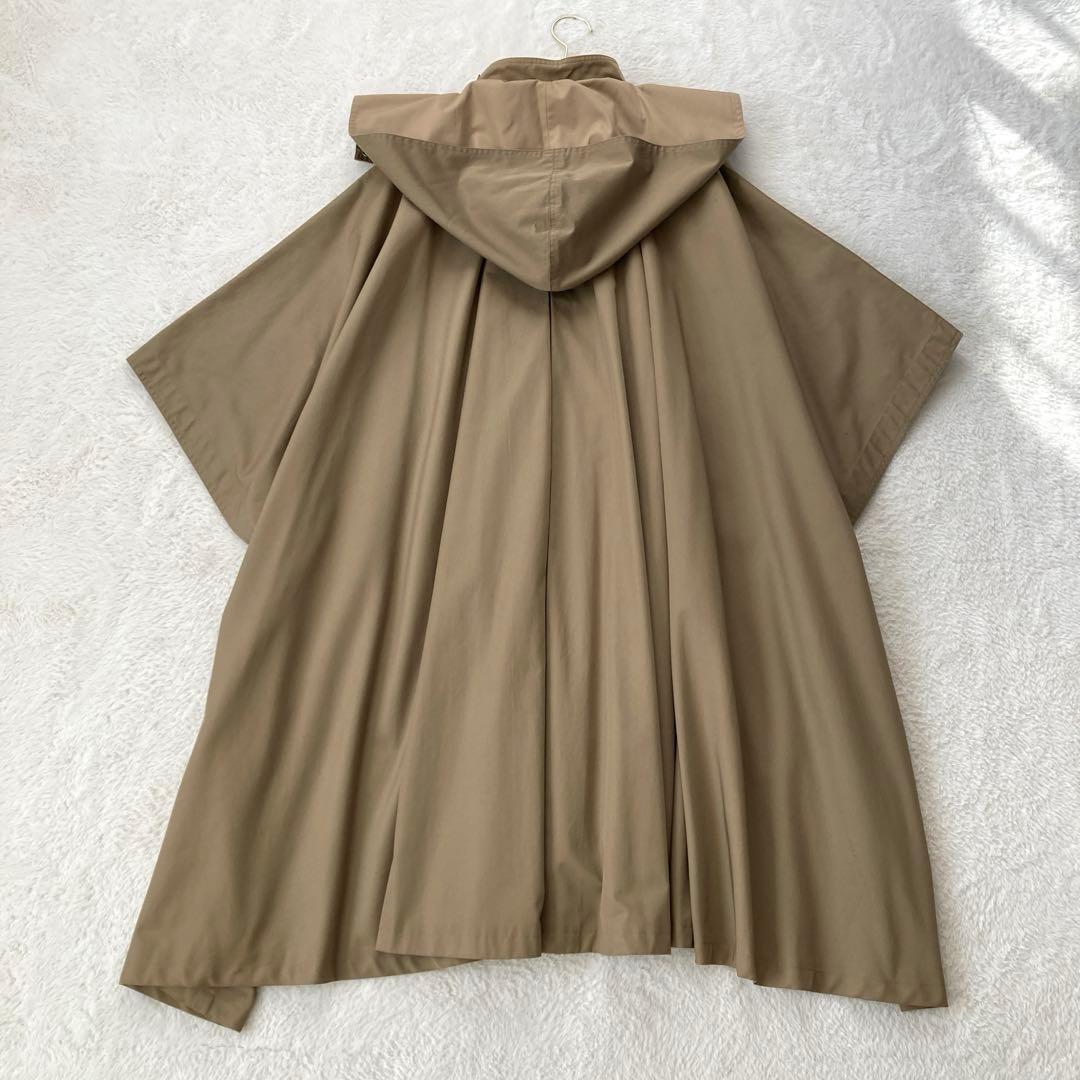 希少☆ティエリーミュグレー　ポンチョ・ケープコート　ベージュ　ヴィンテージ