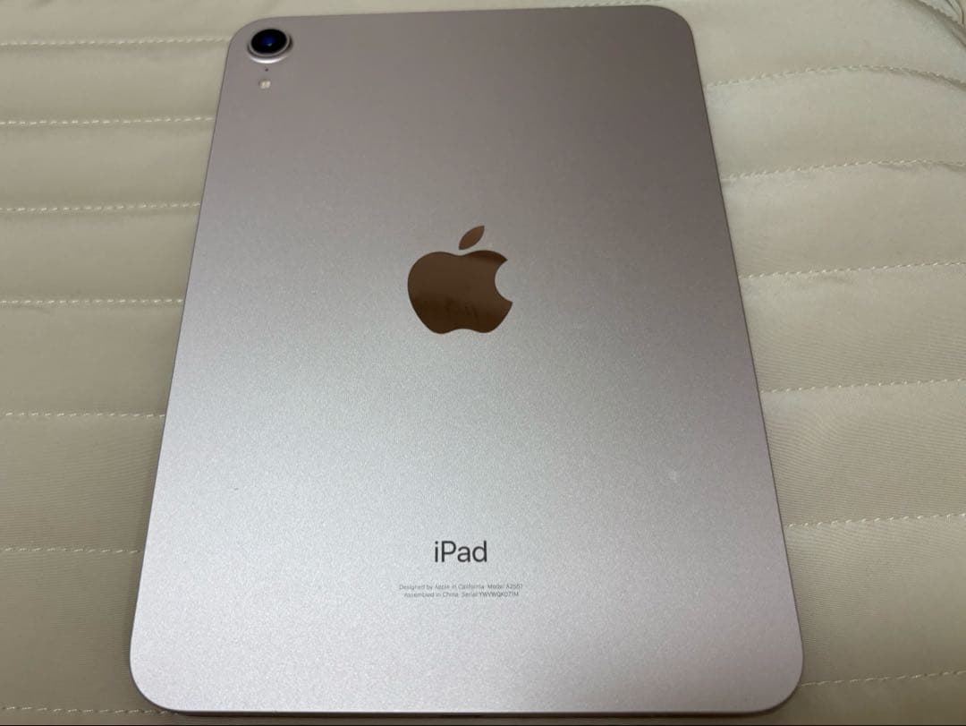 iPad mini第6世代 ピンクApplePencil第2世代付き