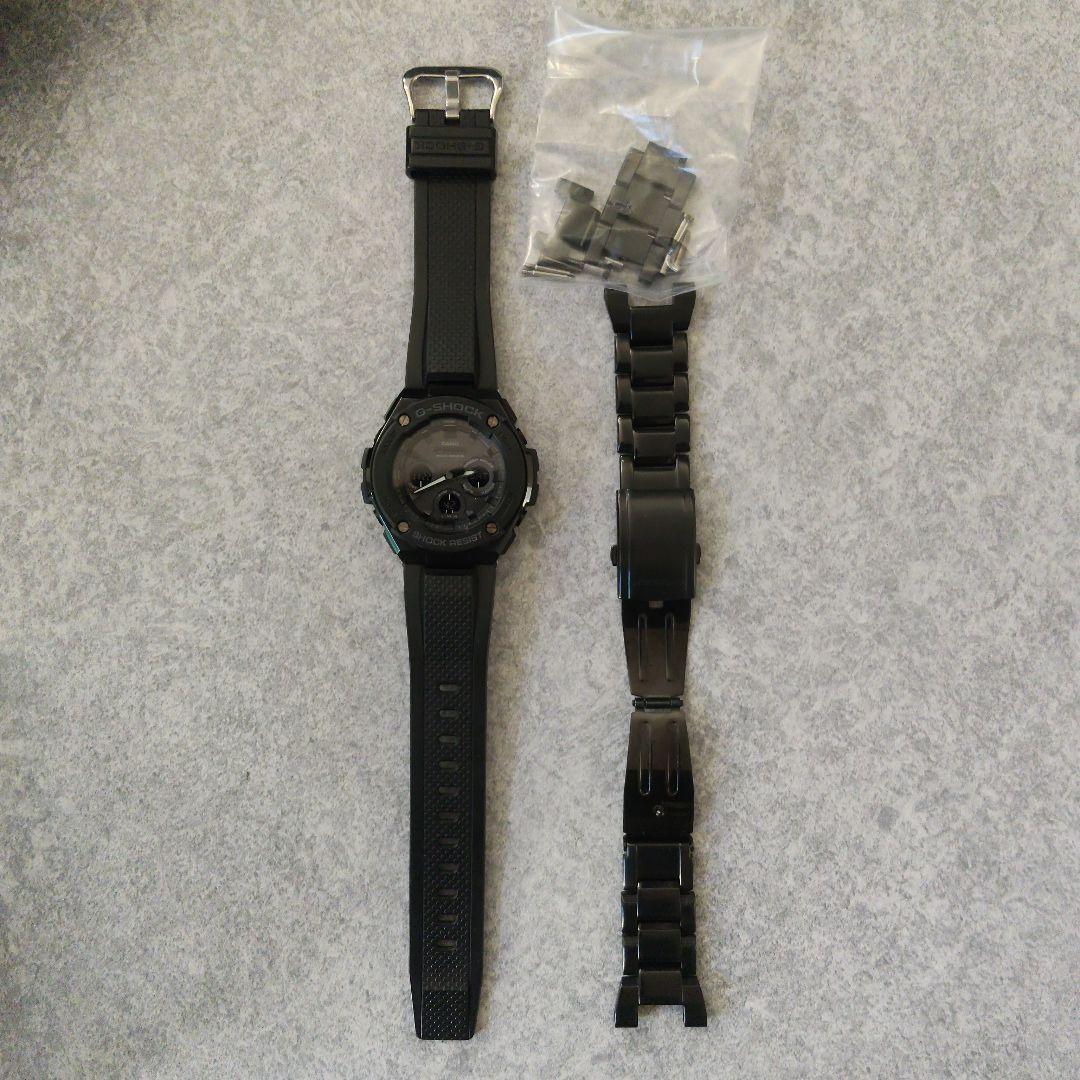 CASIO G-SHOCK GST-W300G カシオ純正メタルバンド セット