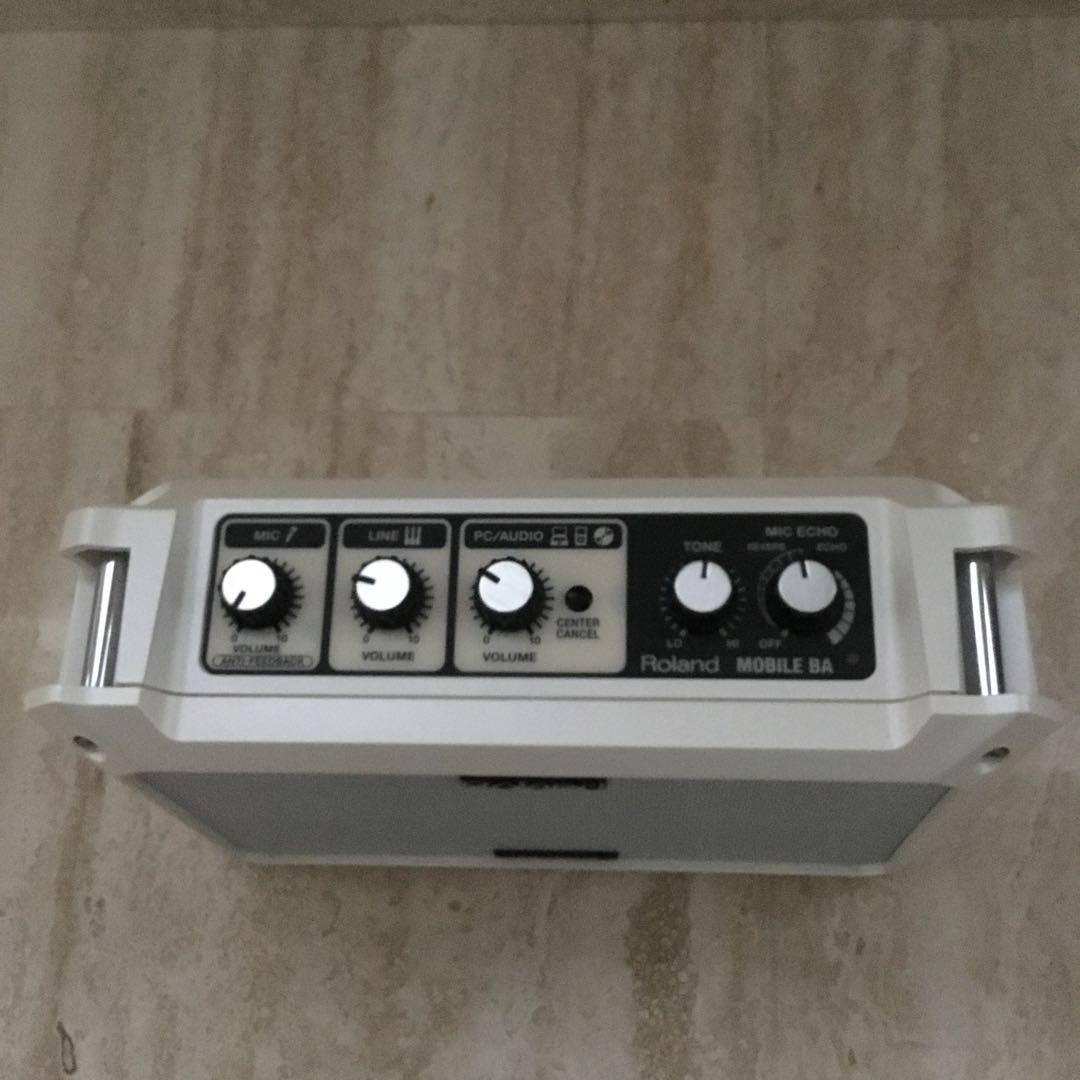 Roland Mobile BA ホワイト ポータブルスピーカー