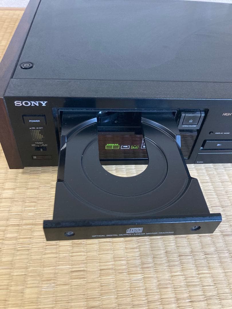 SONY CDプレイヤー　CDP-X55ES ジャンク