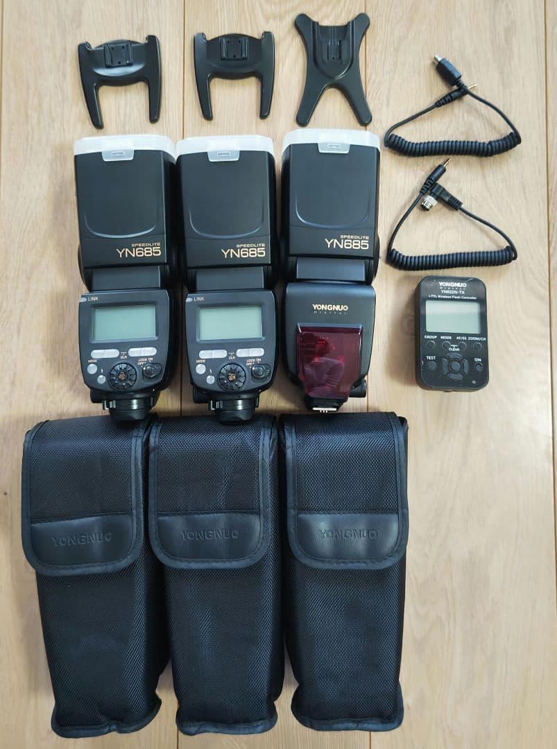 YONGNUO YN685(3本) + YN685(送信機)