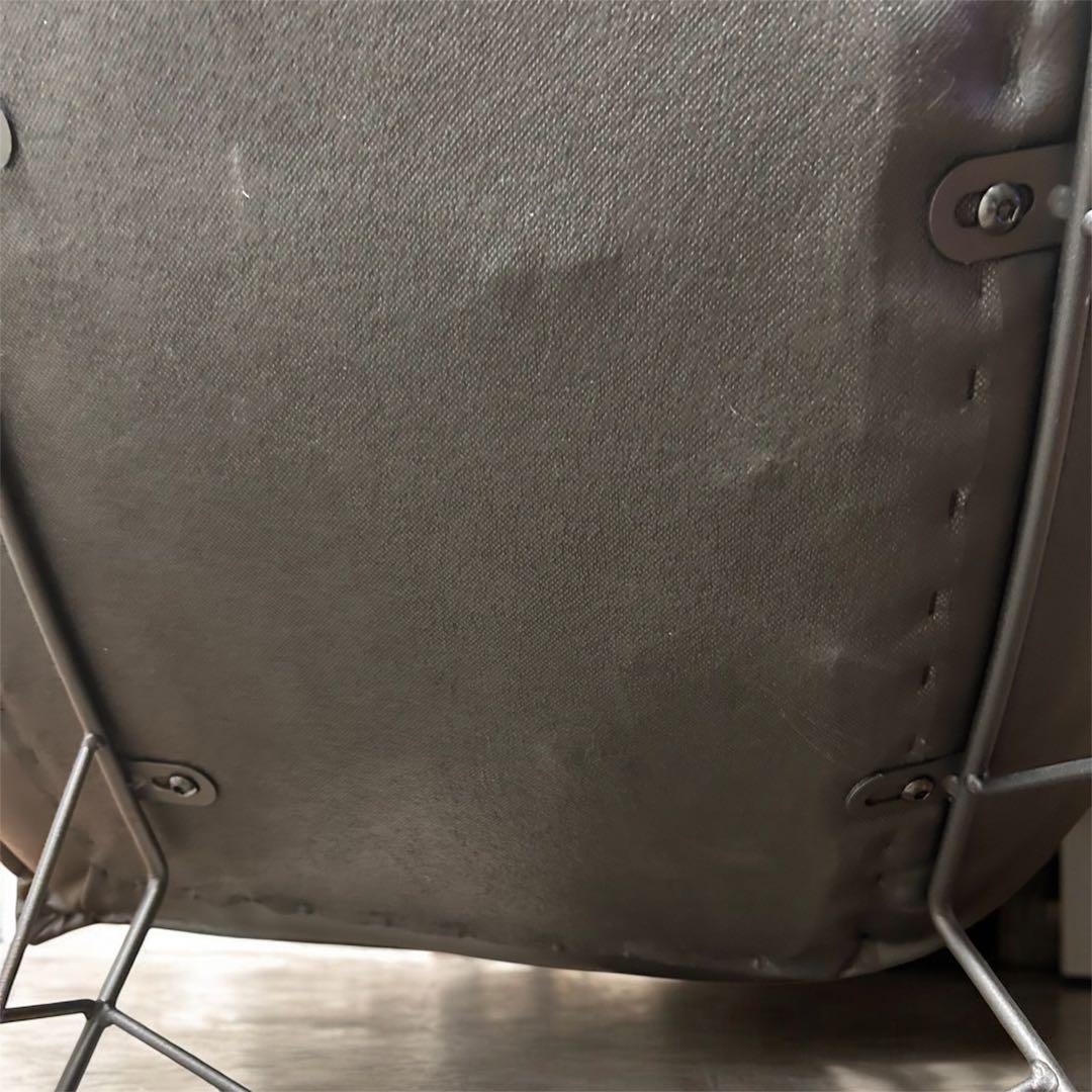 デザイナーズチェア ブラック レザー調 モダン 1人掛け