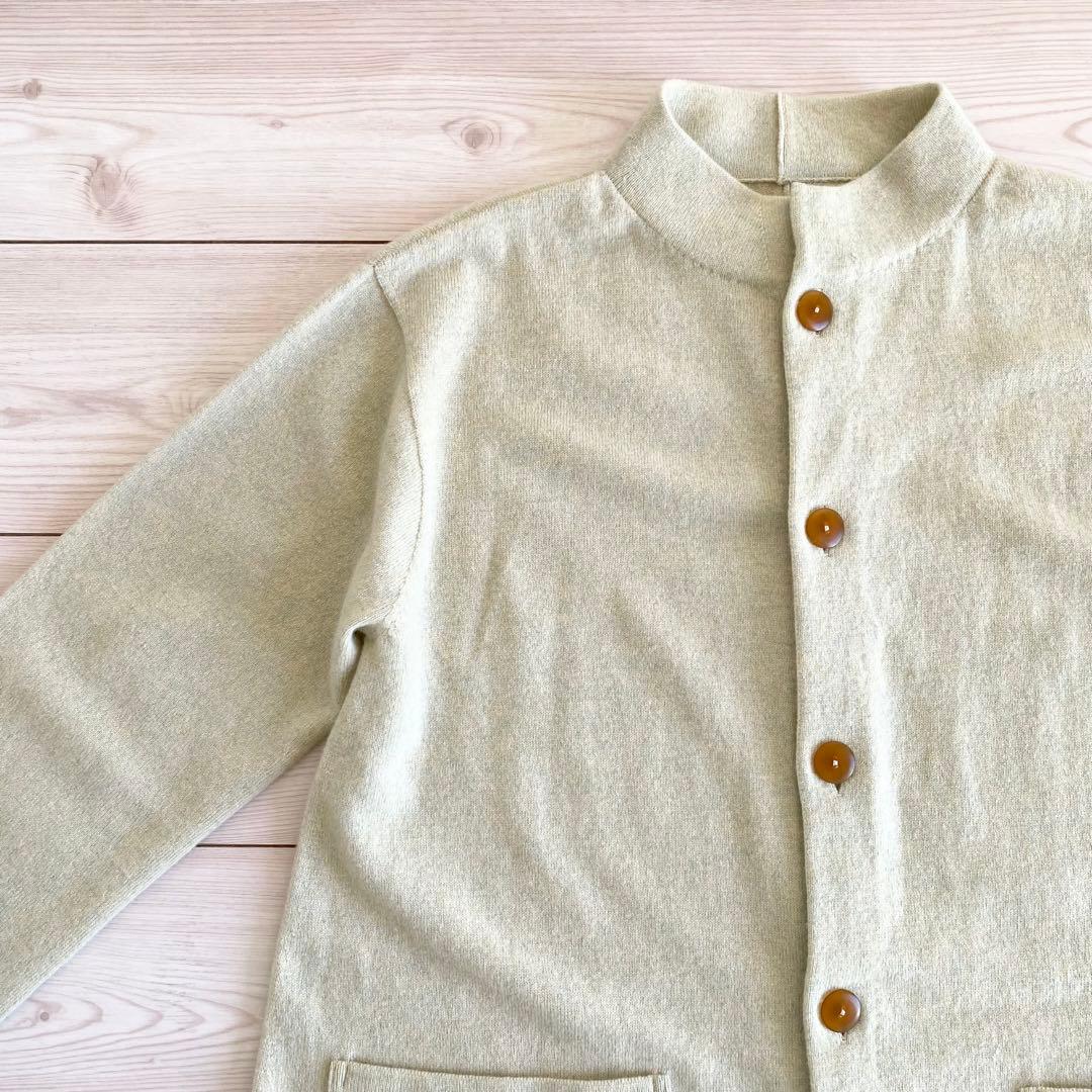 美品 よそおい掲載 2024秋冬 パラスパレス ラムウール ロングカーディガン