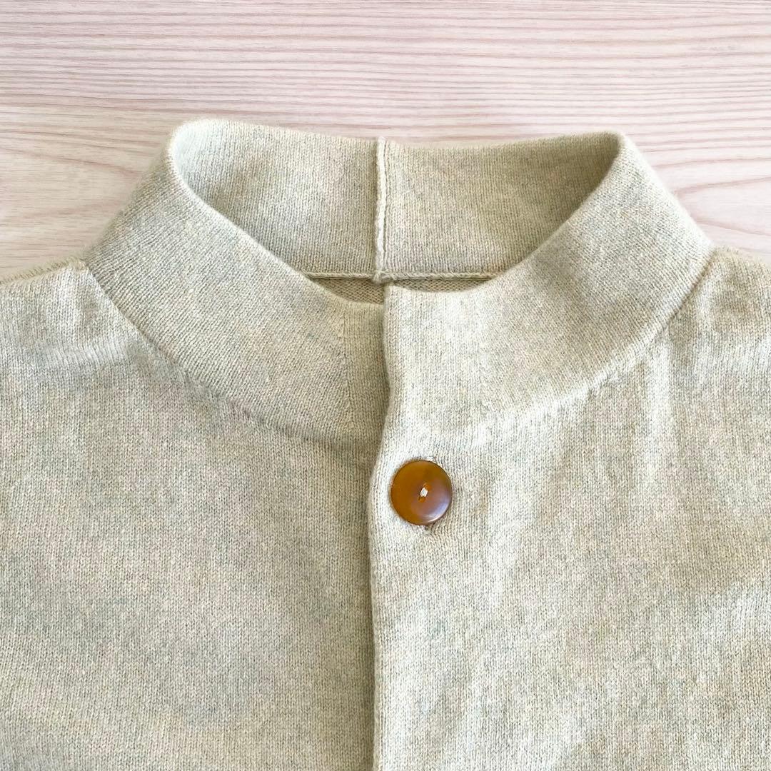 美品 よそおい掲載 2024秋冬 パラスパレス ラムウール ロングカーディガン