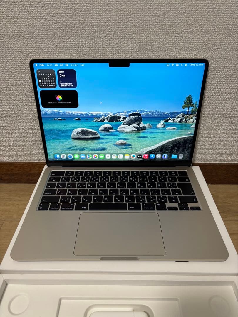 バッテリー新品同様　M2 1TB 16GB MacBook Air 13インチ