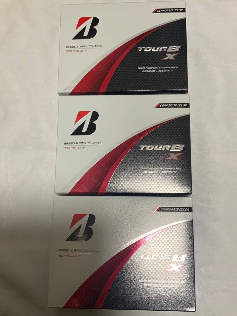 ブリヂストン ツアーB X ゴルフボール3ダース 36球