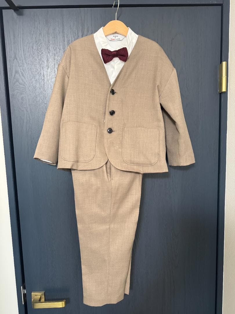 [美品]120サイズ キッズ男の子 スーツ 七五三 入学式 卒園式 ビームス