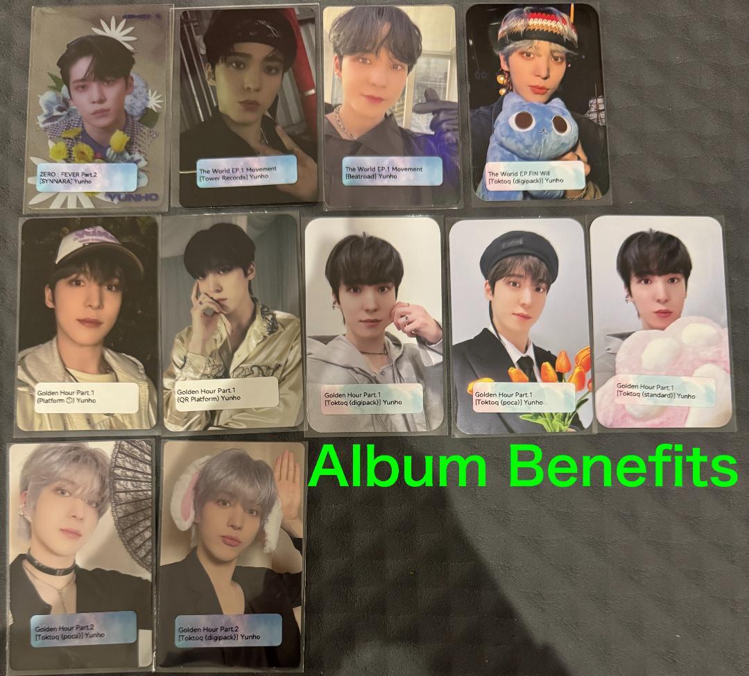 ATEEZ ユンホ 172枚 トレカ まとめ コンプ多数