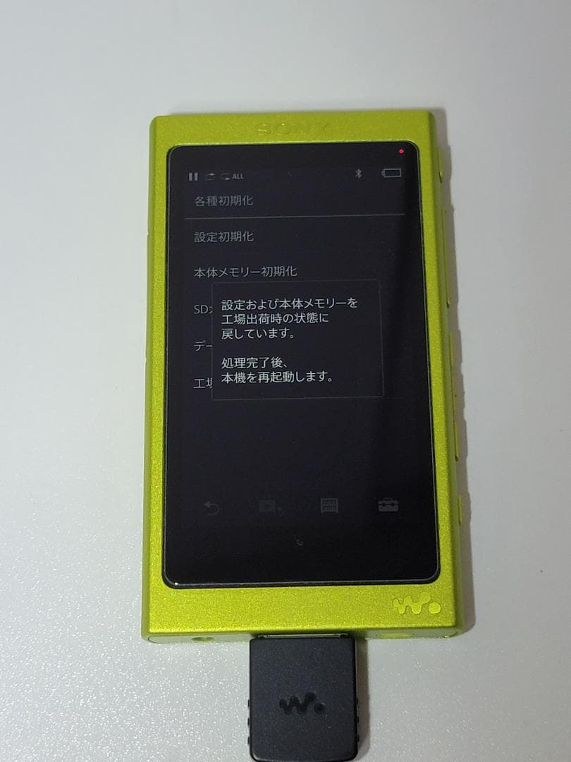 【週末セール】SONY WALKMAN NW-A35HN16GB ライムイエロー