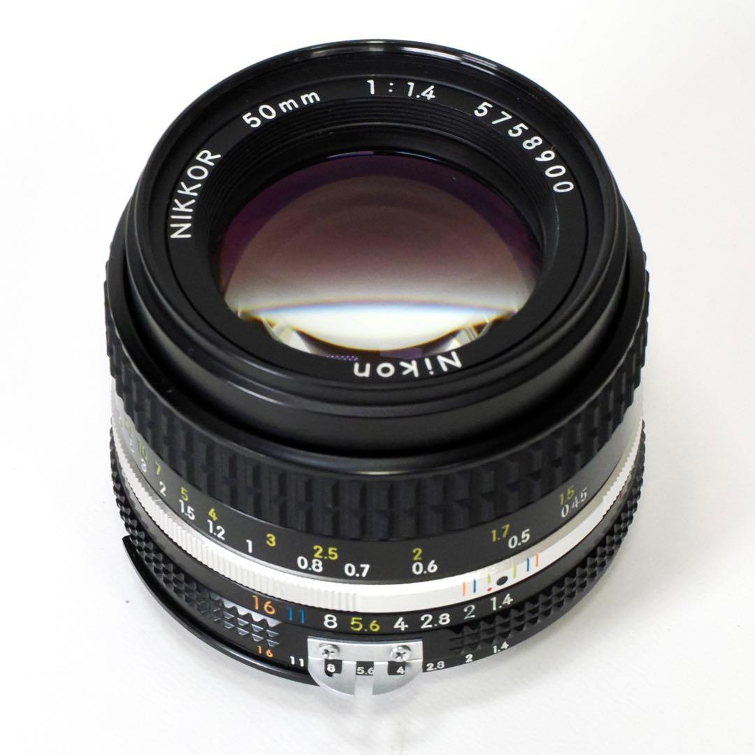 Nikon Ai NIKKOR 50mm F1.4 単焦点 マニュアル