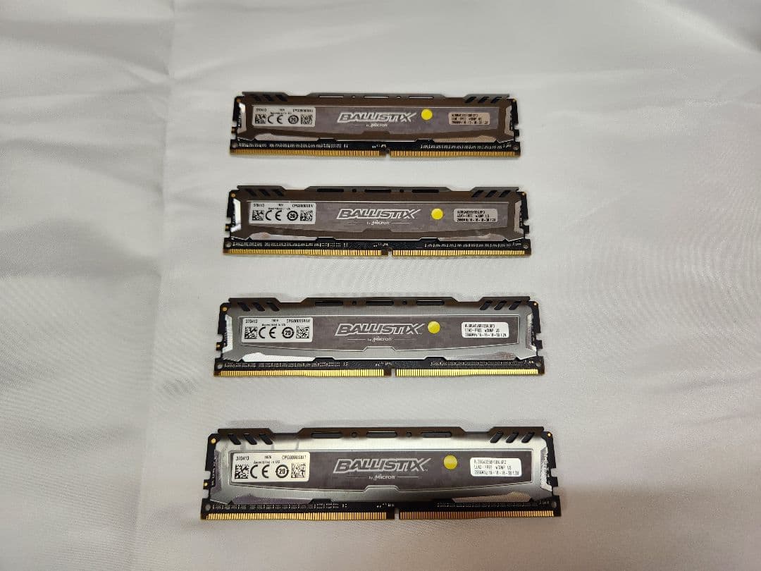 32GB[8GB*4枚] Crucial DDR4-2666