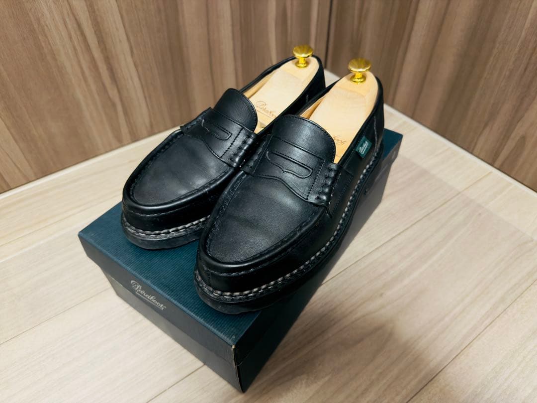 Paraboot REIMS パラブーツ ランス UK7 ブラック