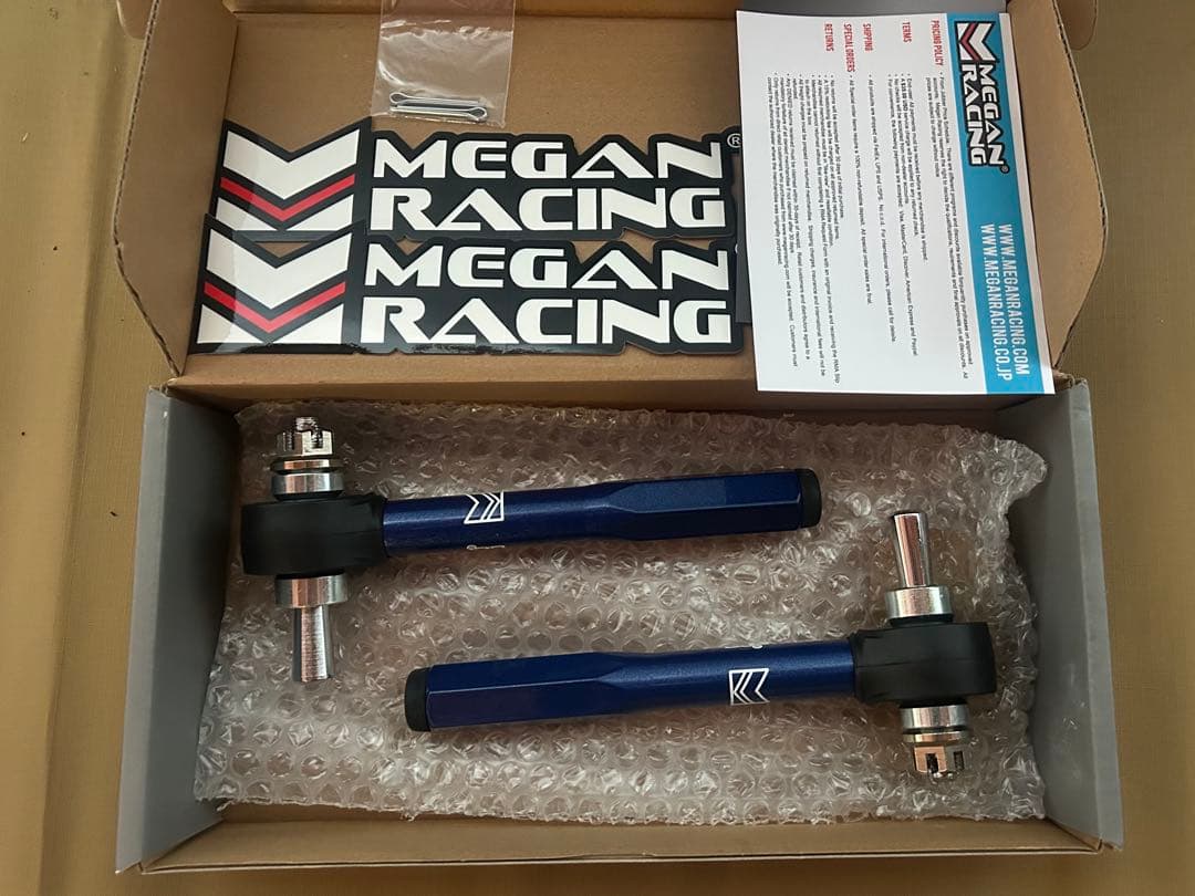 メーガンレーシング　逆差しタイロッドエンド　シビックインテグラEGEKDC等