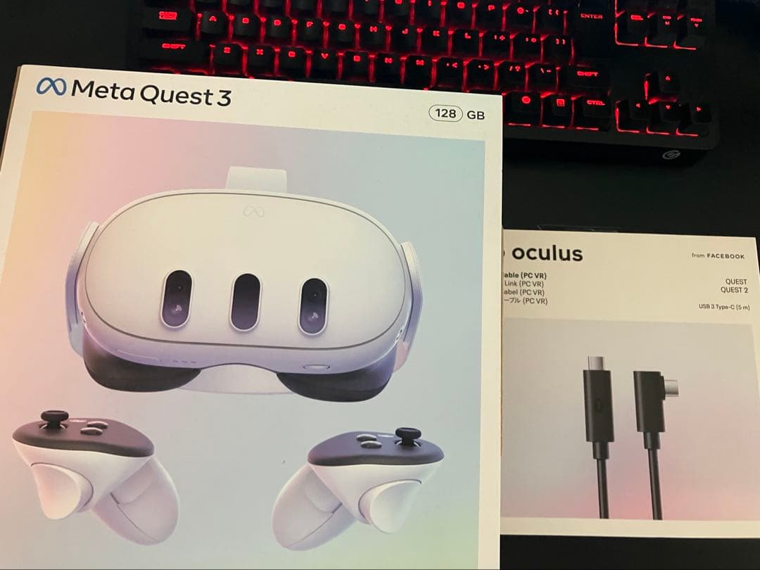 quest3 pc接続コード付