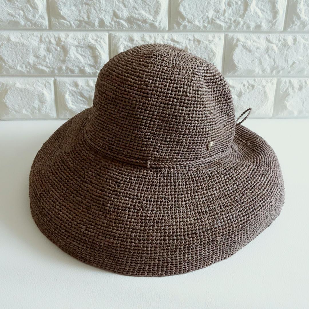 美品 HELEN KAMINSKI ヘレンカミンスキー ラフィアハット