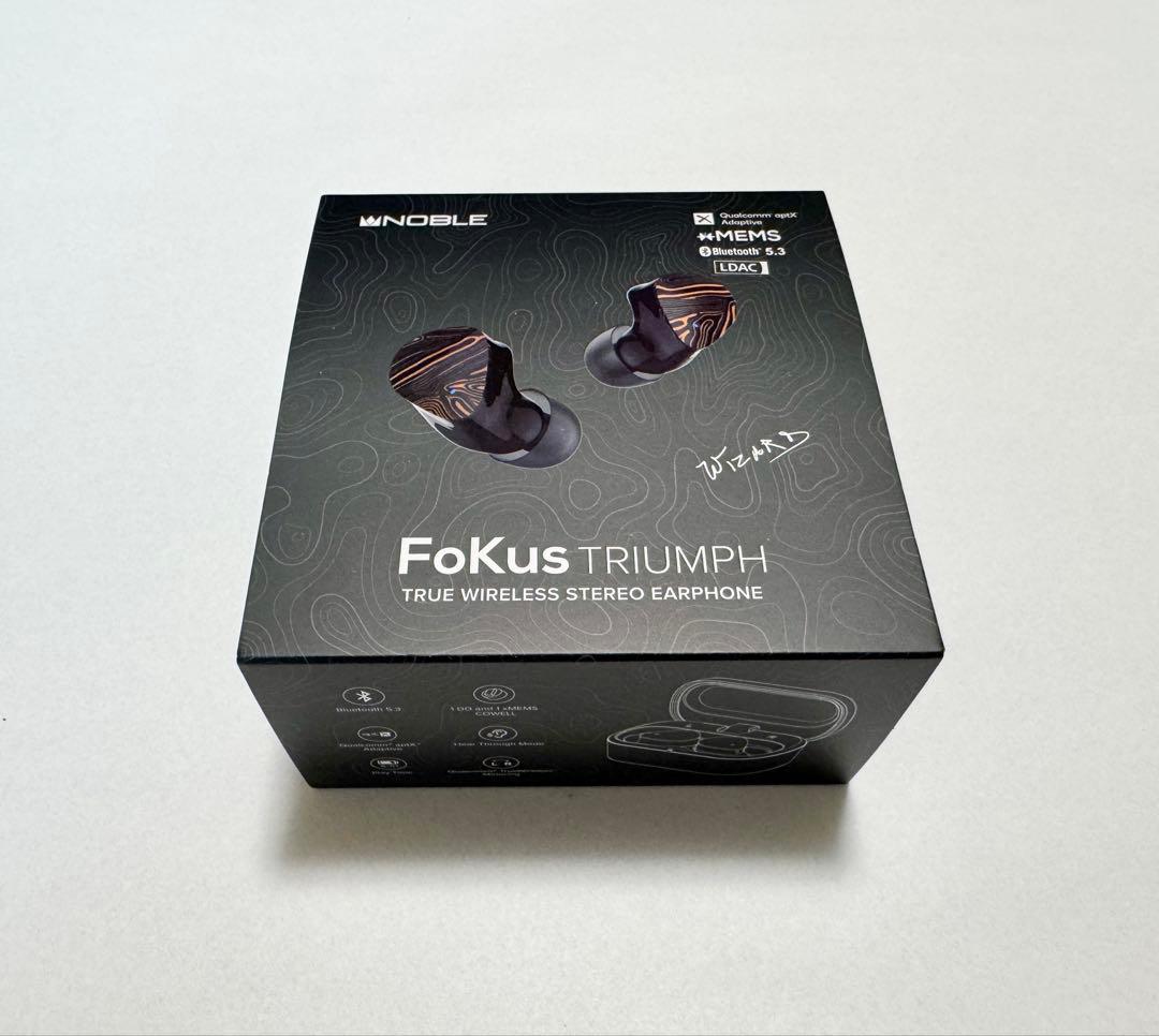 イヤホン Noble Audio FoKus TRIUMPH