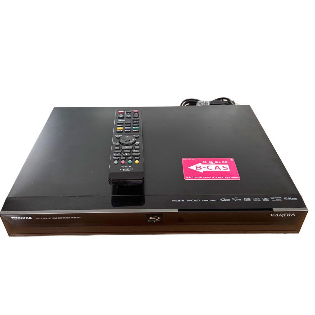 TOSHIBA 東芝 D-B1005K ブルーレイレコーダー 1TB W録
