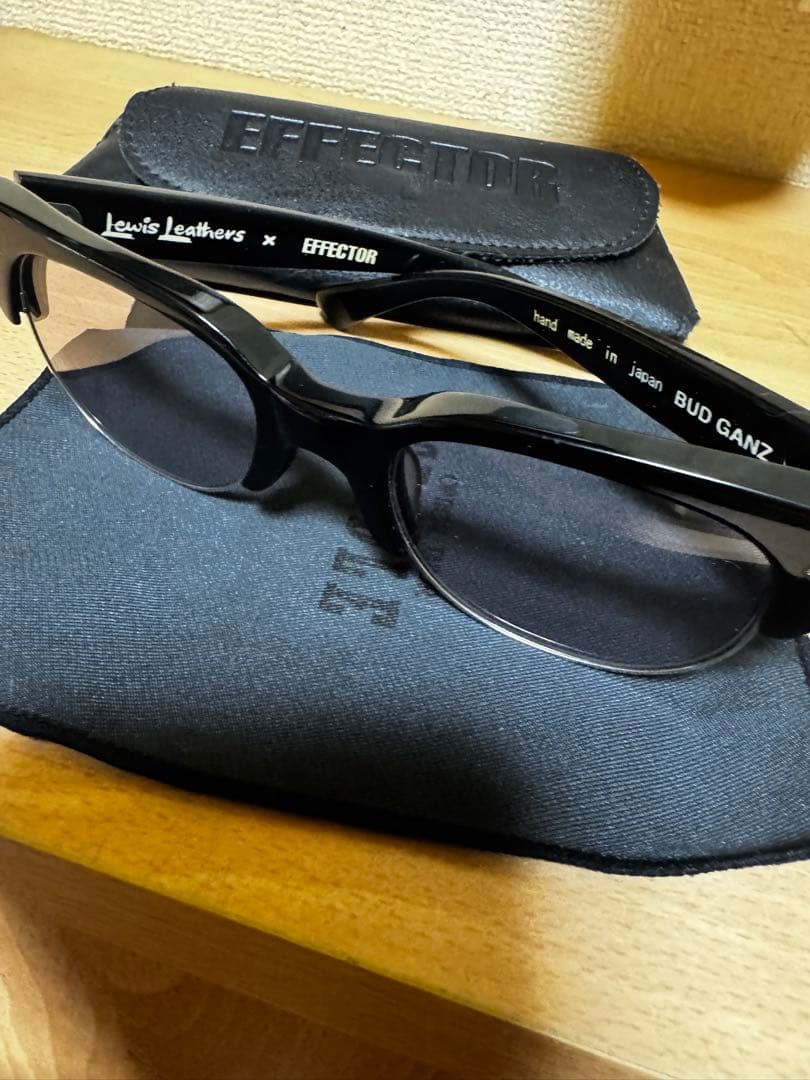 Louis Leathers x EFFECTOR BUD GANZ サングラス