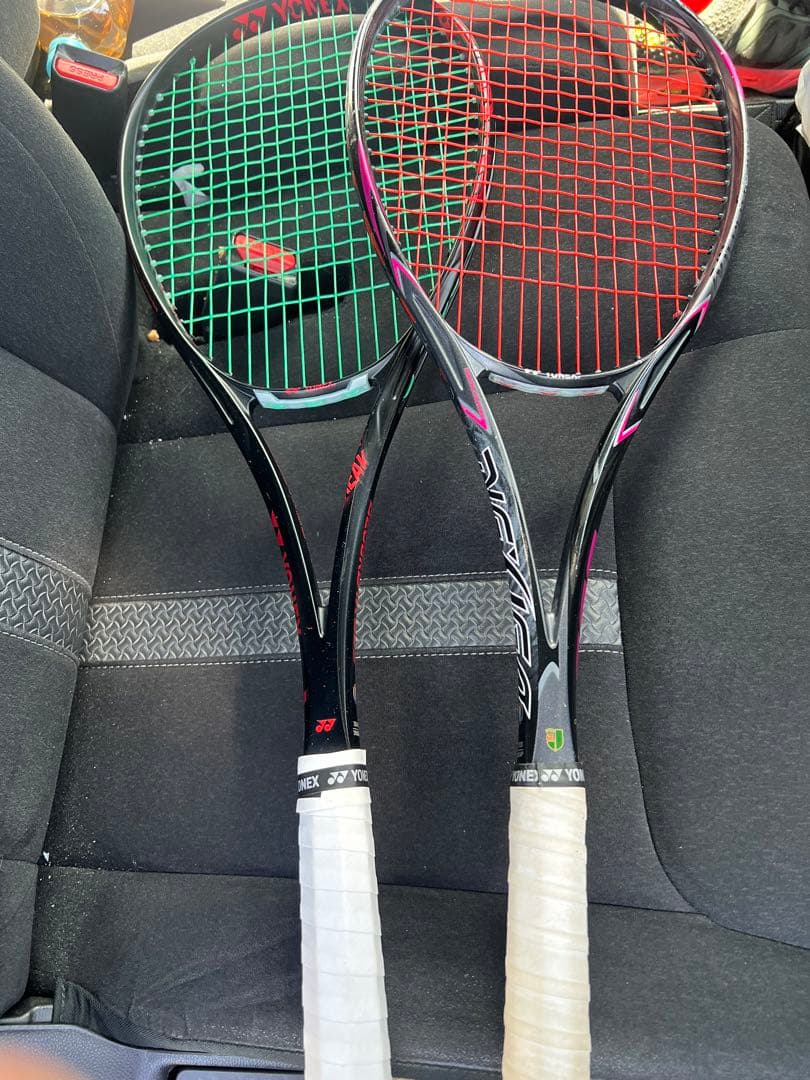 YONEX ソフトテニス ラケット ６本セット　シューズあり