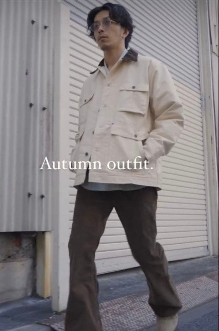 PABLO VINCI OiledchinoCoveralls ナチュラルM