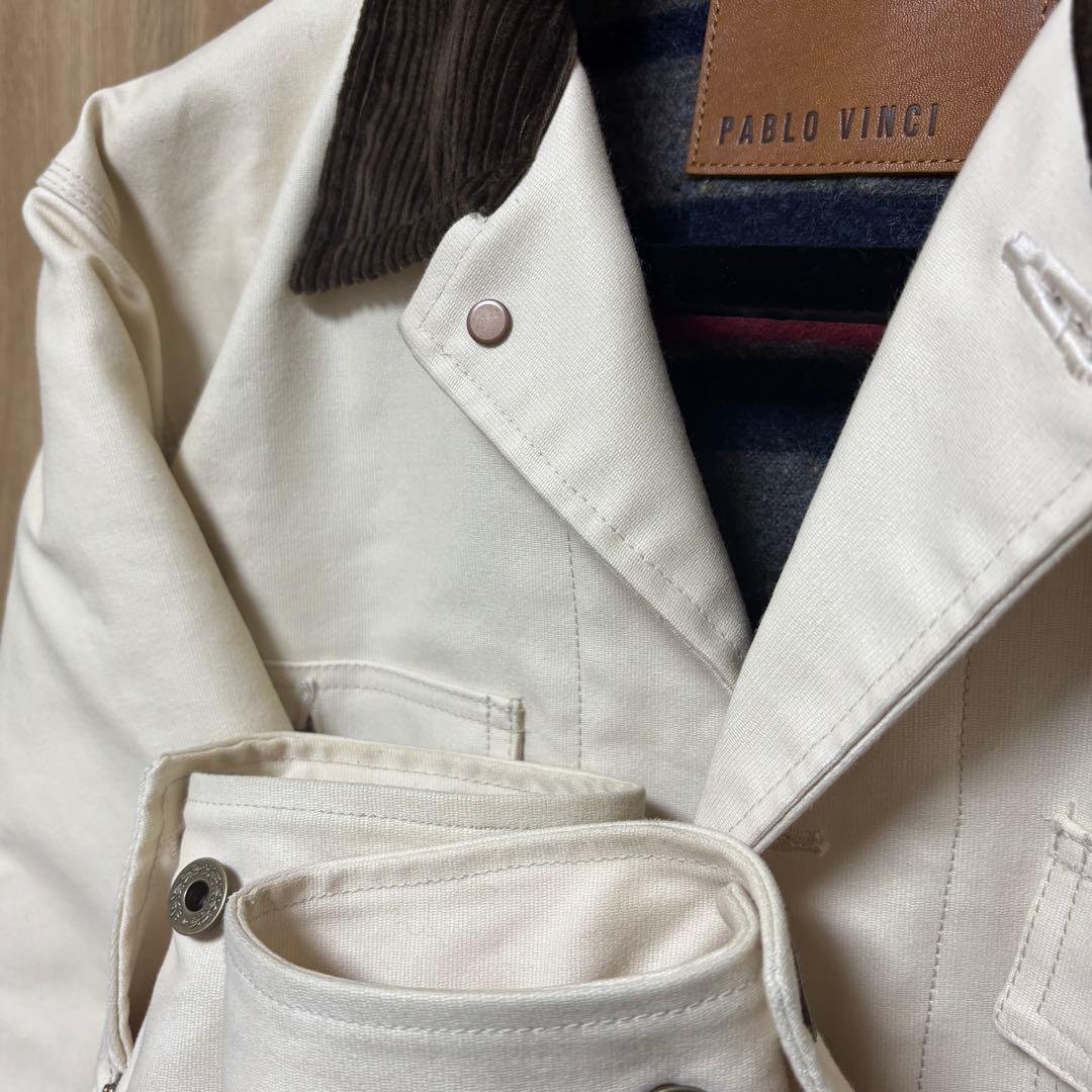 PABLO VINCI OiledchinoCoveralls ナチュラルM