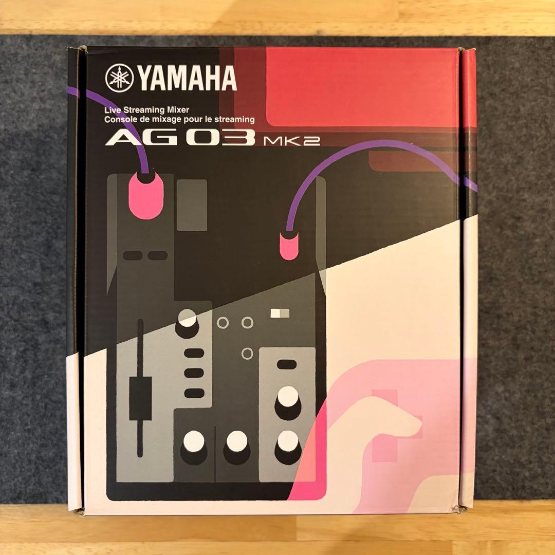 YAMAHA AG03MK2 B オーディオインターフェイス