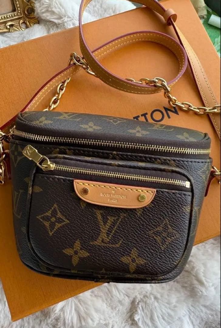 Louis Vuitton モノグラムミニバムバッグ