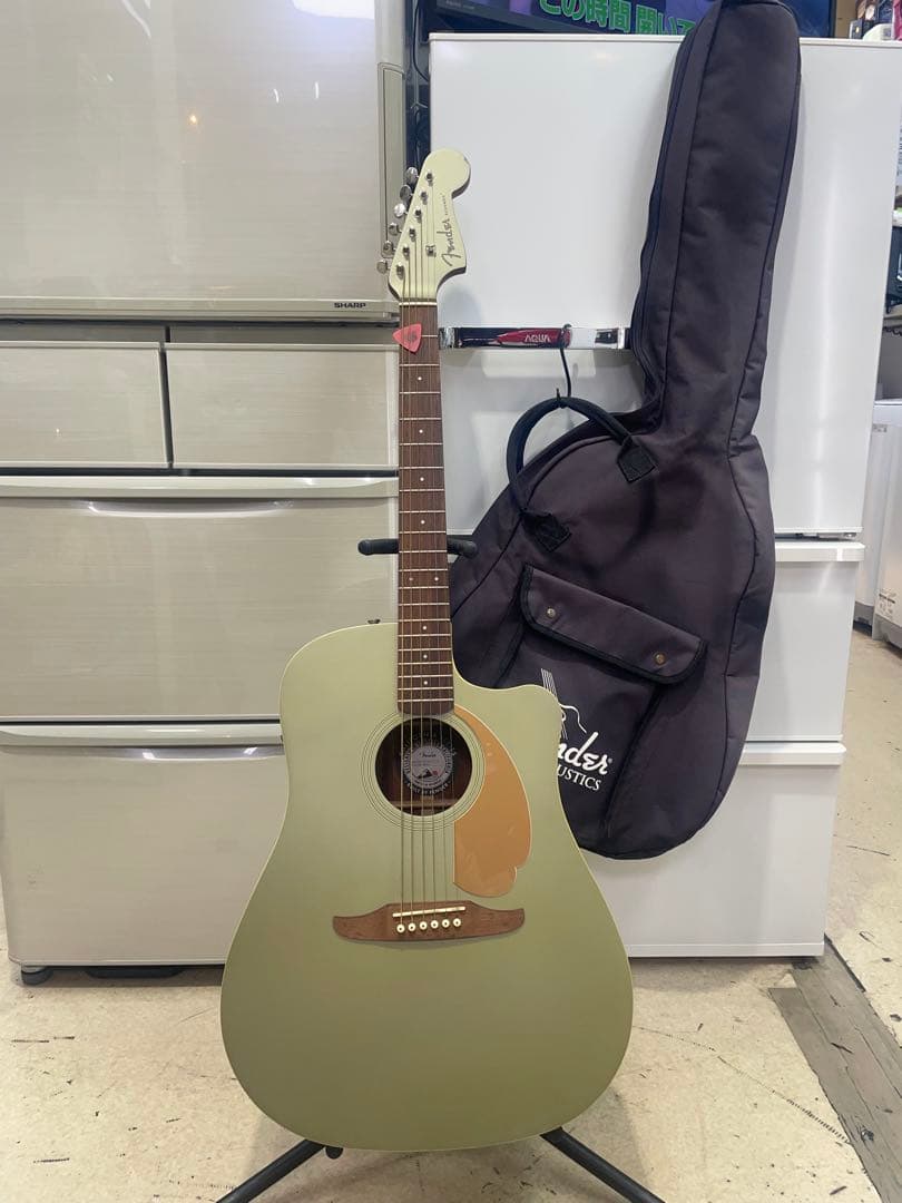 Fender Redondo Player SLT WN オリーブグリーン