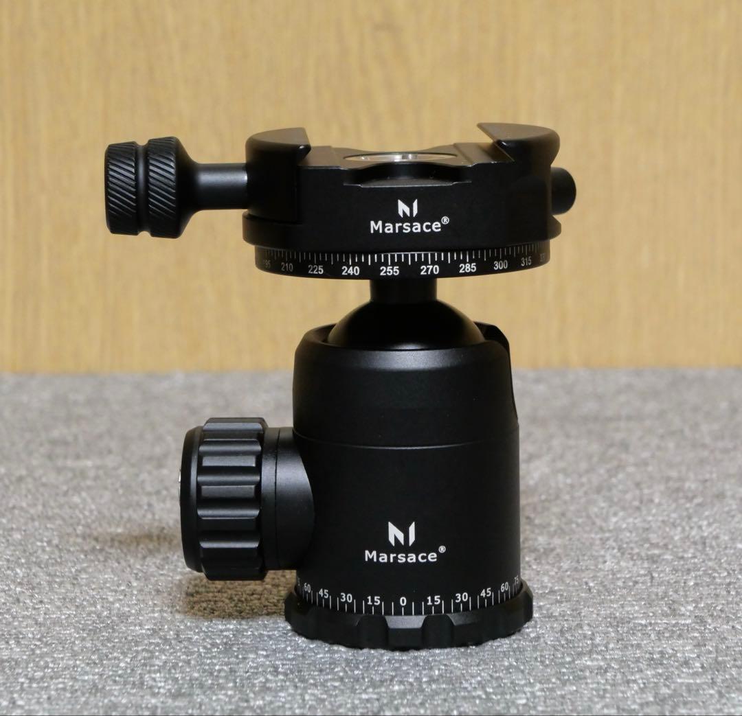 Marsace/マセス FB-1R 自由雲台 パンニングクランプ付