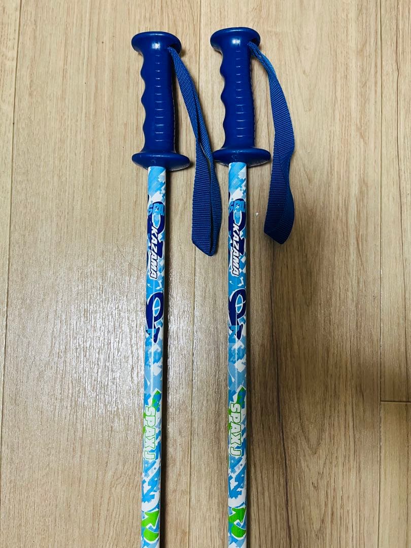 【子供スキーセット】SALOMON 130cm ブーツ ストック他 ケース付属