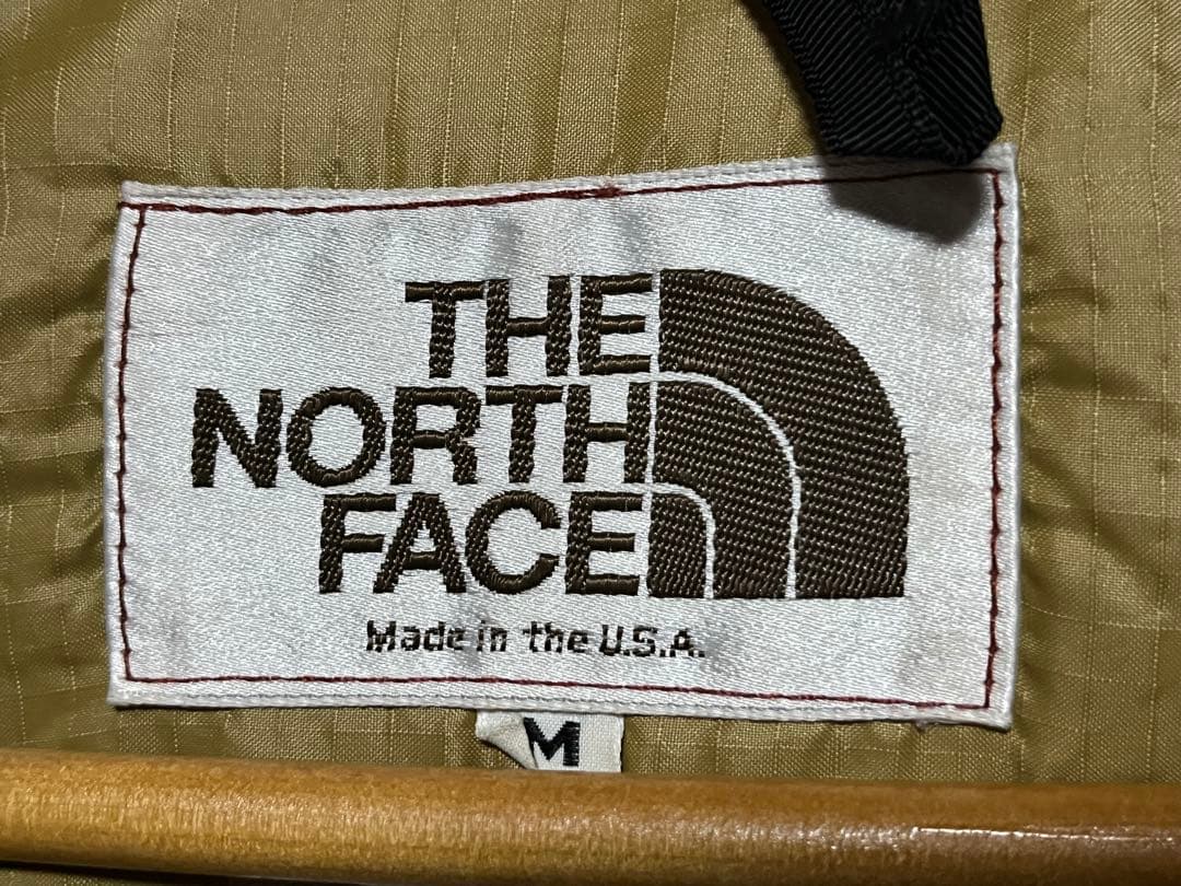 70s 80s 茶タグ　THE NORTH FACE ダウンベスト