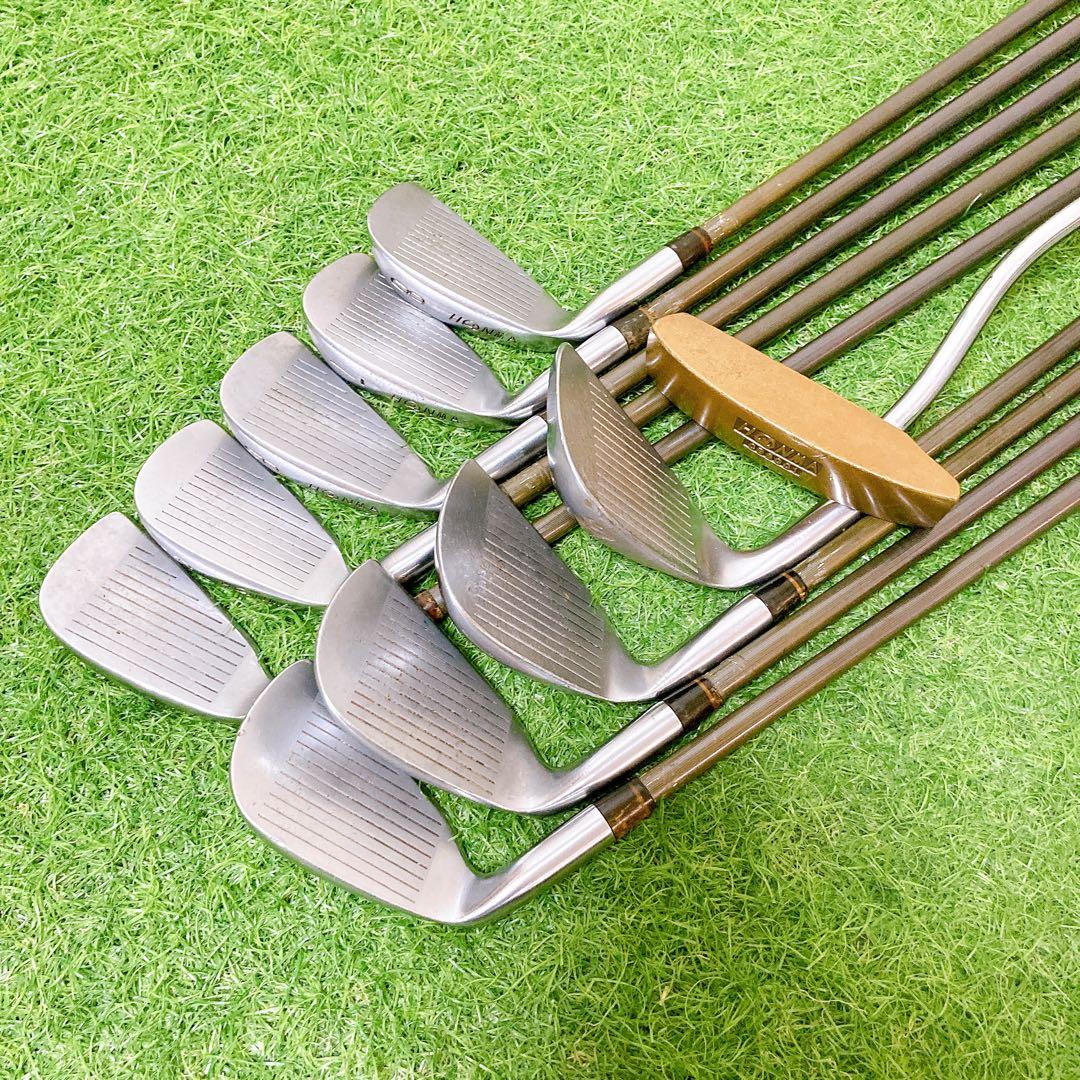 H6.ホンマ　初心者オススメ　ゴルフクラブ　メンズセット　右利き　13本