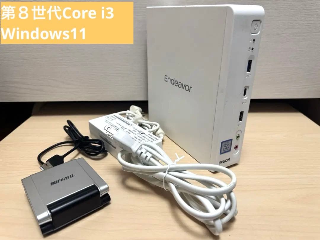 Endeaver ST190E 第8世代i3 8100T Win11 SSD