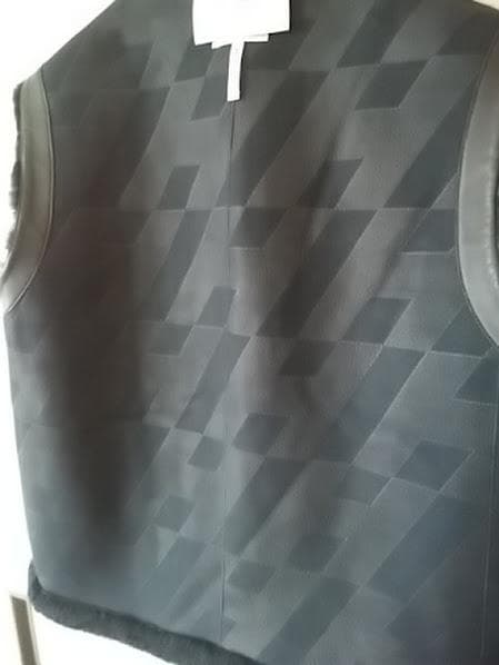 モンロー/エルメス　ムートンベスト　ジレ　サイズ34