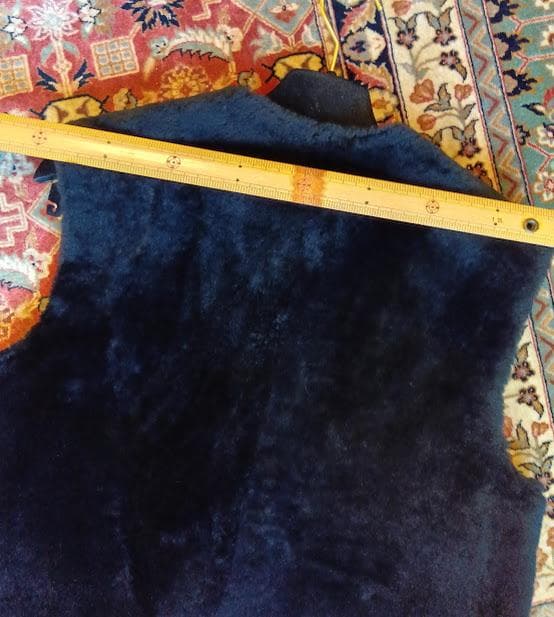 モンロー/エルメス　ムートンベスト　ジレ　サイズ34