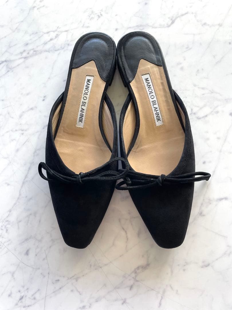 マノロブラニク Manolo Blahnik BALLERIMU バレリム　黒