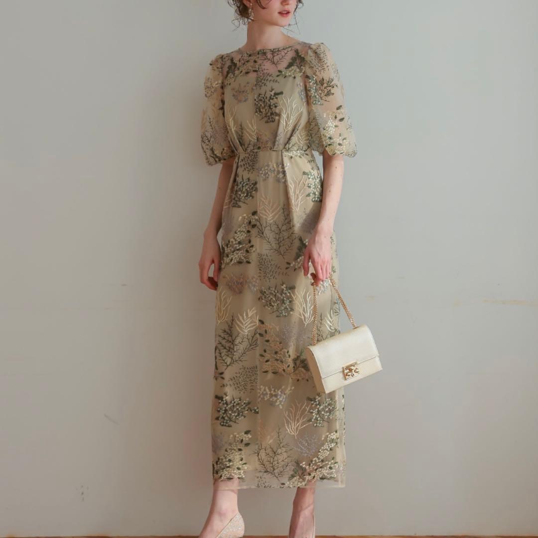 【yuua】Dorry Doll カラフルタイトワンピース