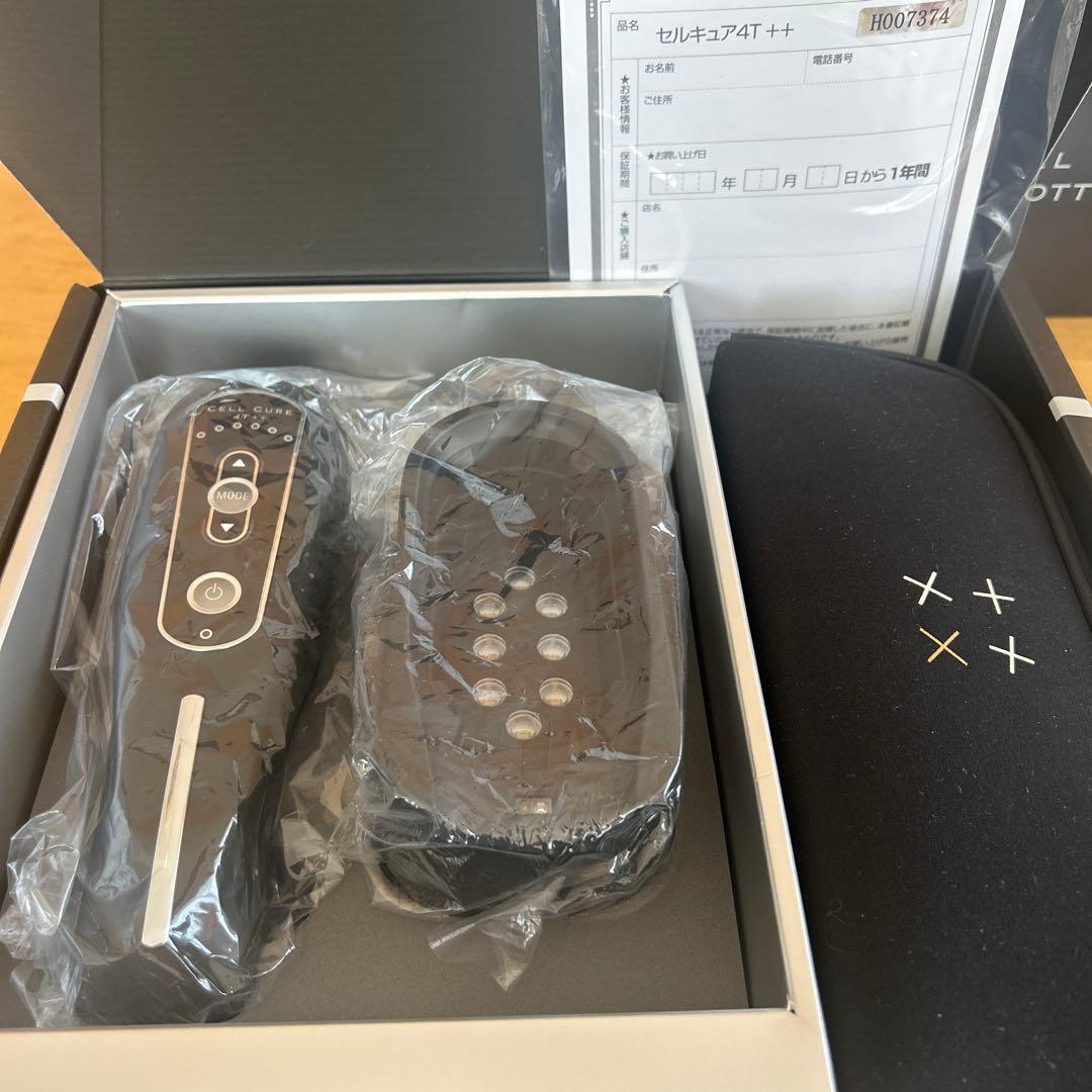 ベレガ セルキュア 4T プラスプラス 美顔器 おまけセルキュアコットン一箱付