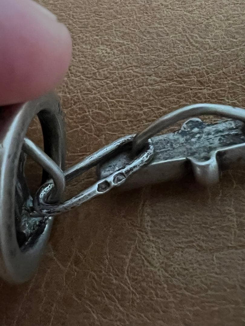 稀少☆エルメス　シェーヌダンクル☆カフス☆ヴィンテージ☆